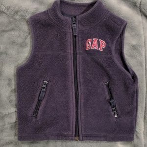 Baby GAP fleece full zip toddler vest 18-24 Mos